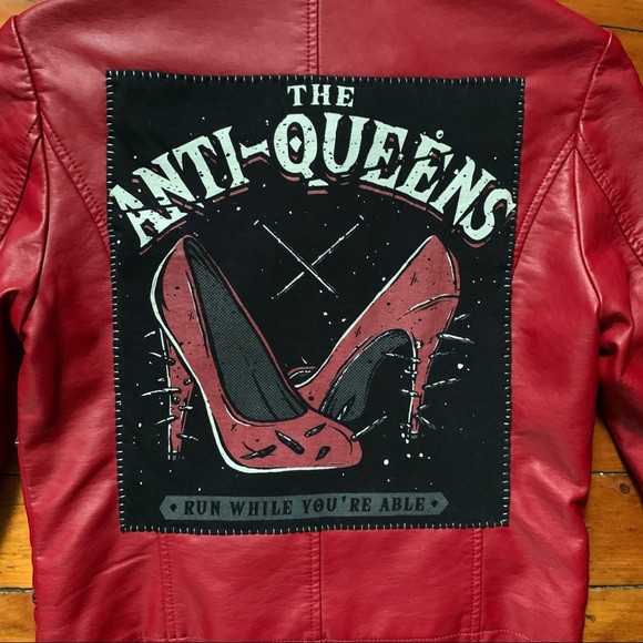 DIY Punk “The Anti-Queens” Toronto Battle Jacket - Picture 11 of 16